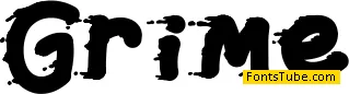 Grime Font