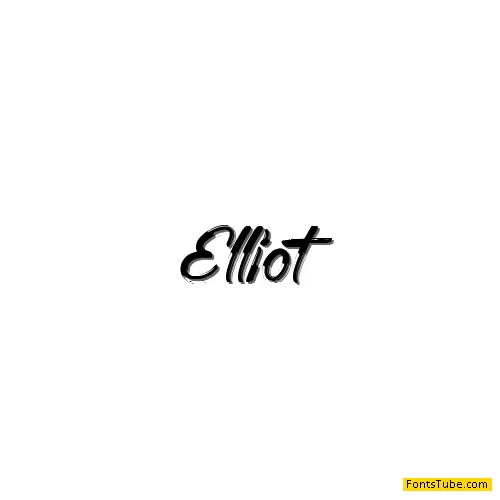 Elliot DEMO Font