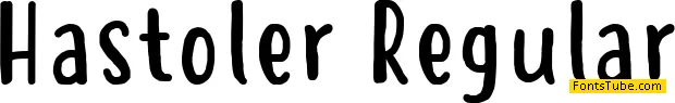 Hastoler Font Family