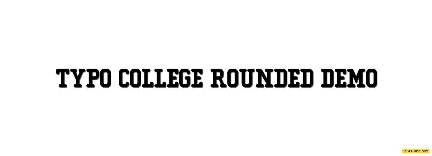 Typo College Font Family