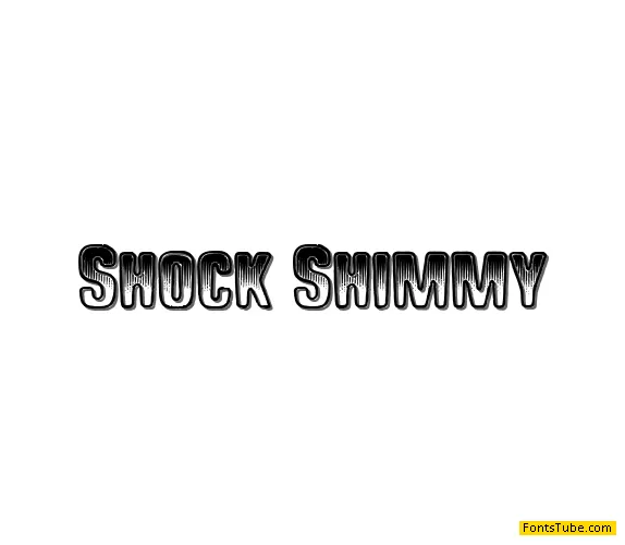 Shock Shimmy Font