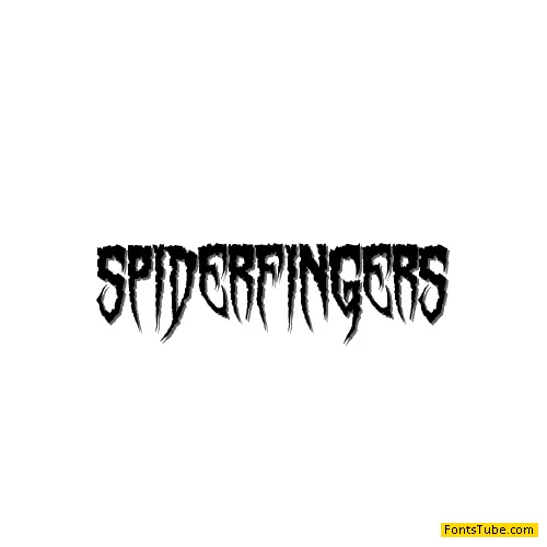 Spiderfingers Font