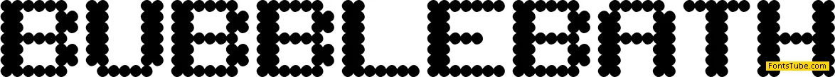 BubbleBath Font