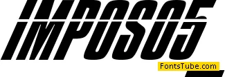 Impossible Font Family