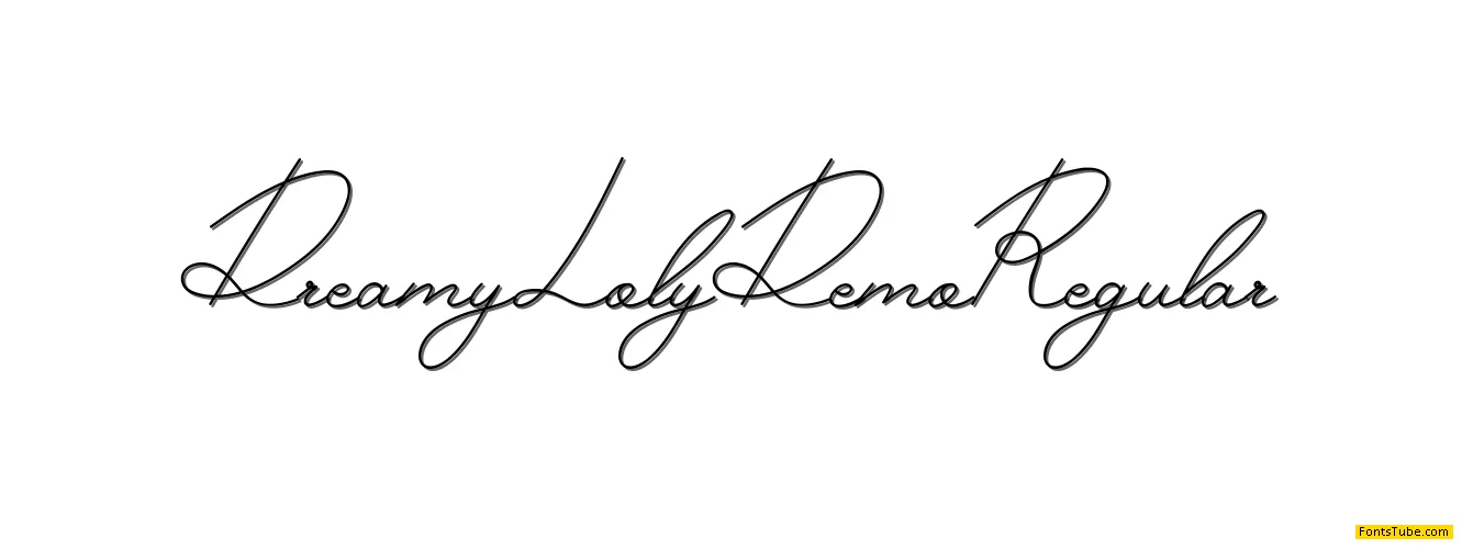 Dreamy Loly Demo Font Family