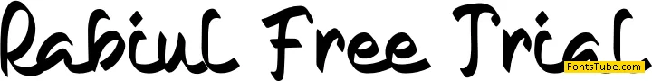 Rabiul Free Trial Font