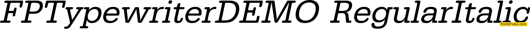 FP Typewriter