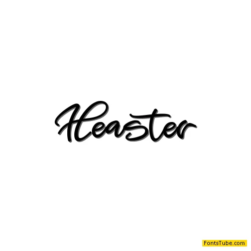 Heaster Font