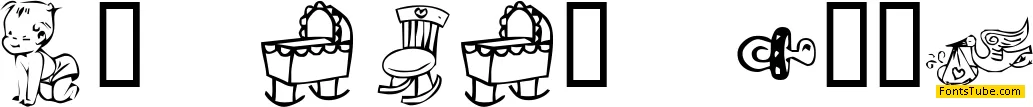 KR Baby Love Font