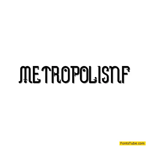 Metropolis NF Font