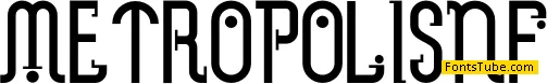 Metropolis NF Font