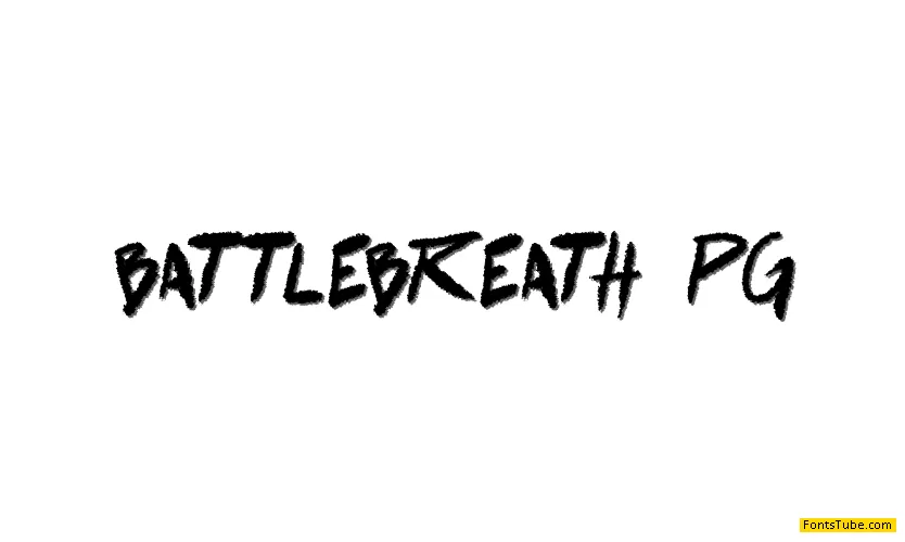 battle breath Font Family