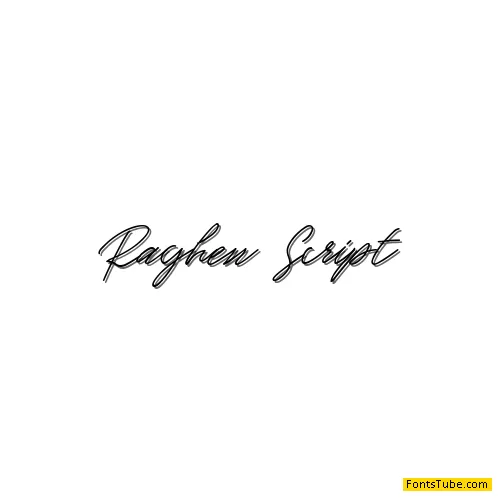 Raghen Script Font