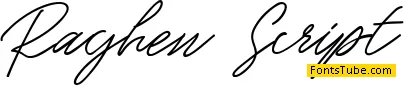 Raghen Script Font