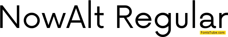 Now Font Family