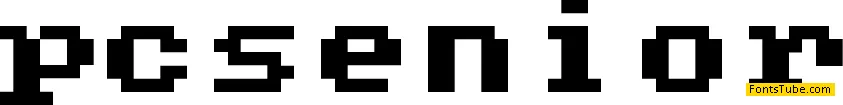PC Senior Font