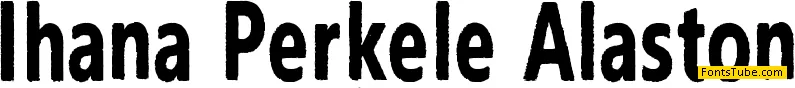 Ihana Perkele Font Family