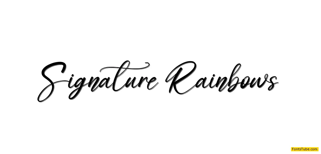 Signature Rainbows