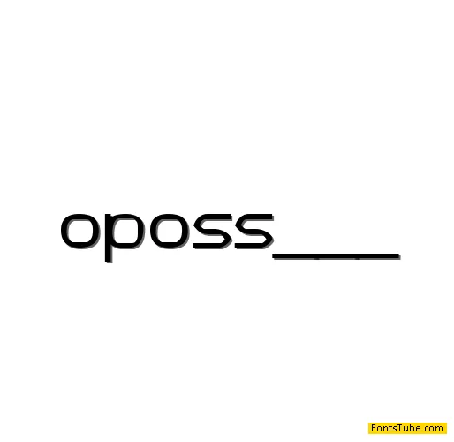 Opossum Font