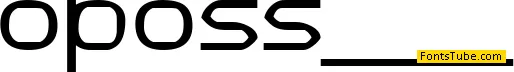 Opossum Font