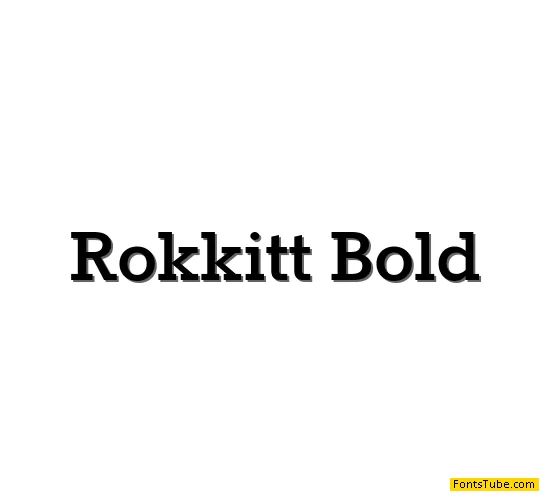 Rokkitt Font Family