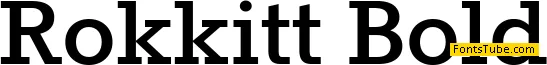 Rokkitt Font Family