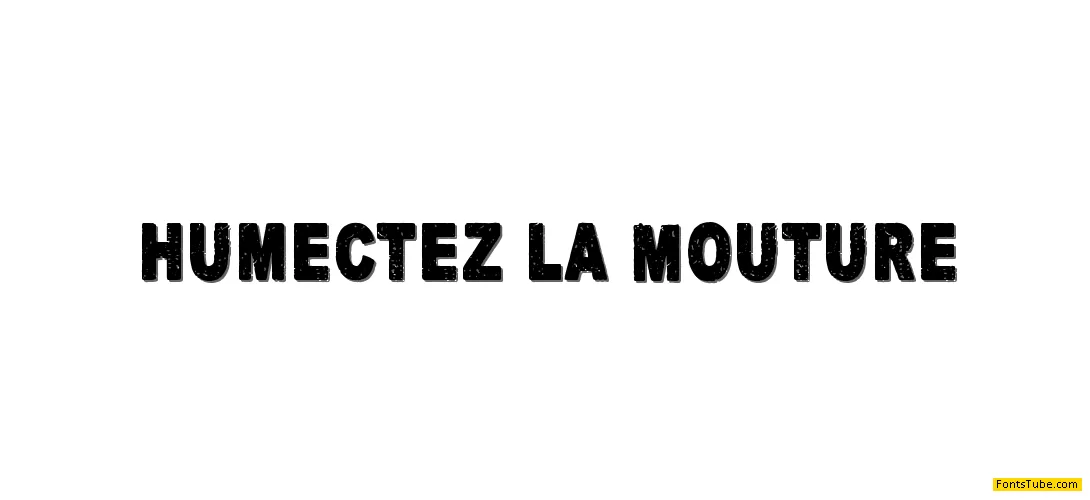 Humectez La Mouture Font