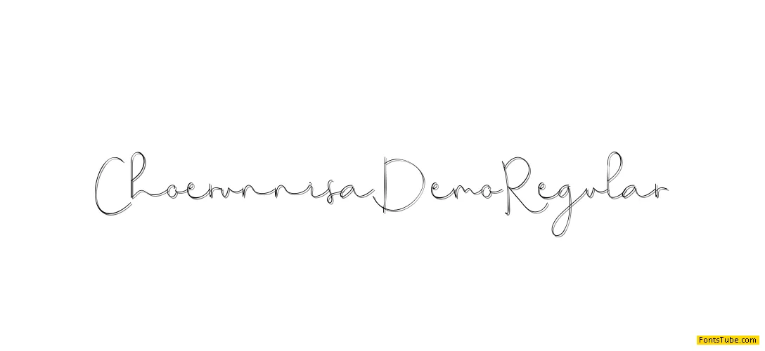 Choerunnisa Demo Font