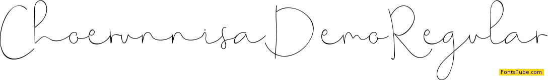 Choerunnisa Demo Font