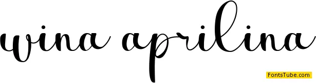 wina aprilina Font