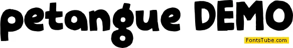 Petangue DEMO Font