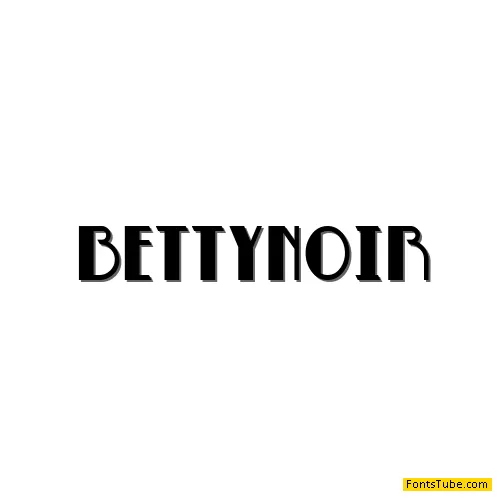 Betty Noir Font