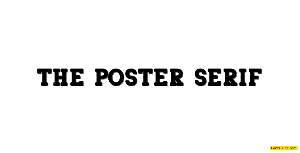 The Poster Serif