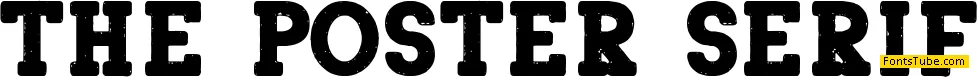 The Poster Serif