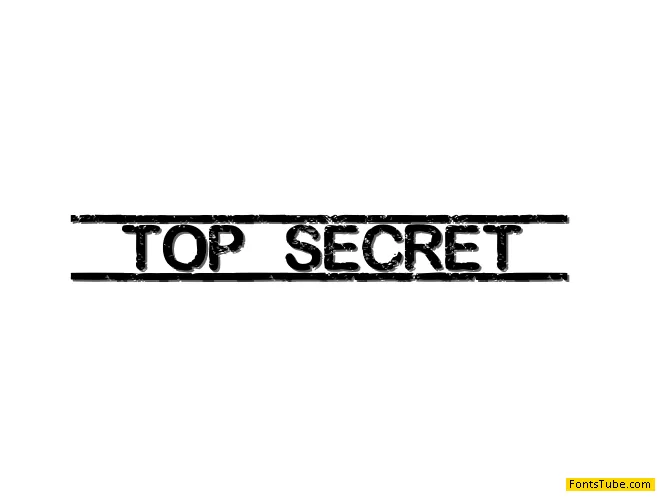 [TOP_SECRET] Font