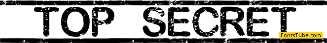 [TOP_SECRET] Font
