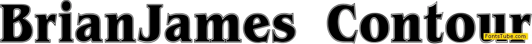 Brian James Font Family