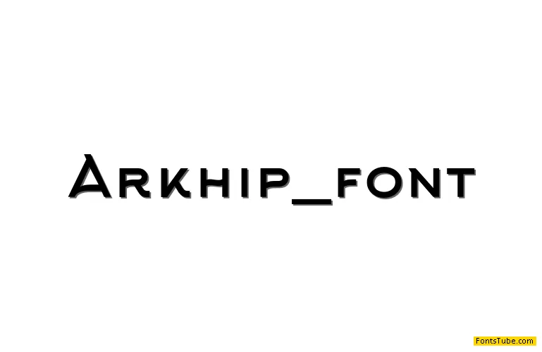 Arkhip Font