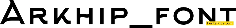 Arkhip Font