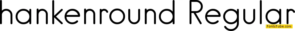 hanken round Font