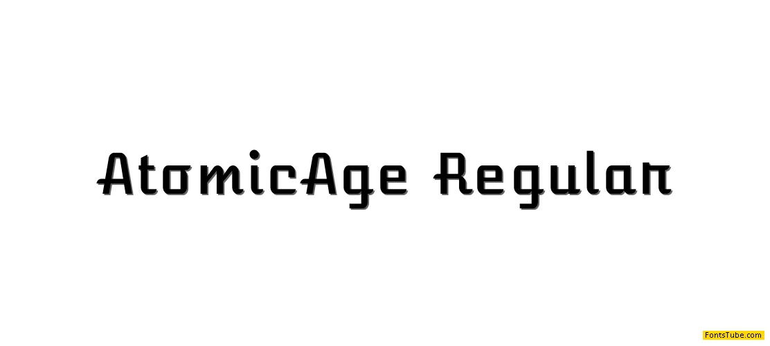 Atomic Age Font