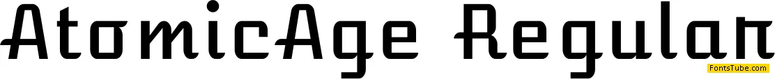 Atomic Age Font