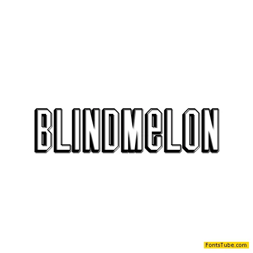 BlindMelon Font