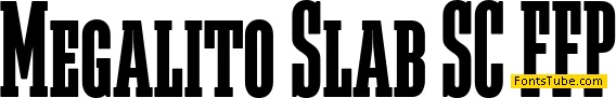 Megalito Slab Font Family