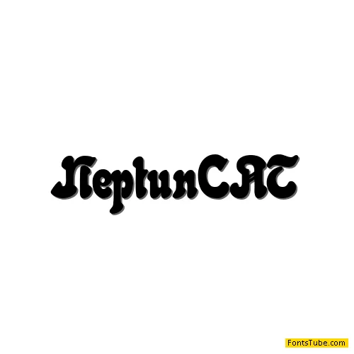 Neptun CAT Font