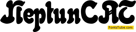 Neptun CAT Font