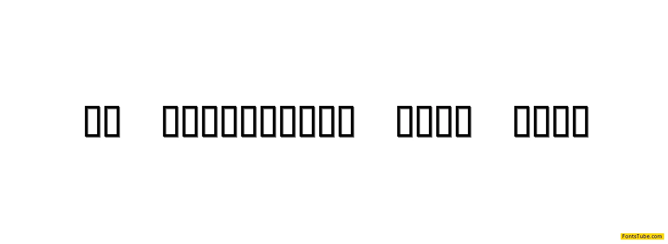 KR Valentines 2006 Nine Font