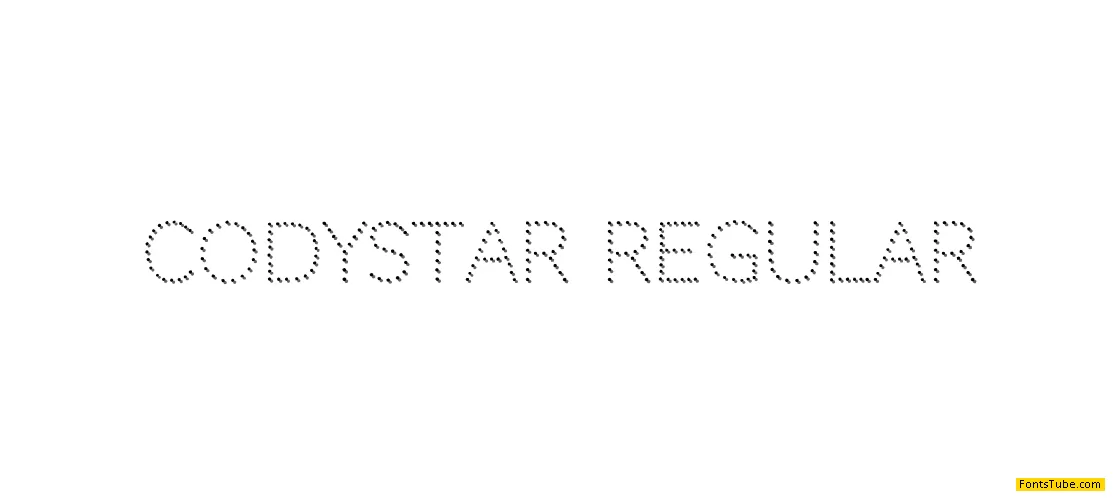 Codystar Font Family