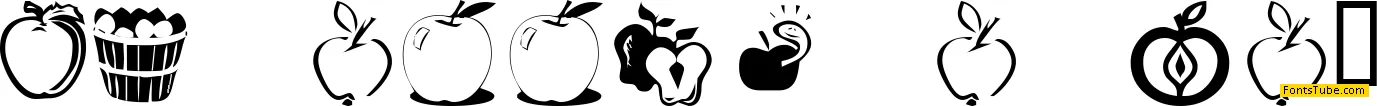 KR Apple A Day Font