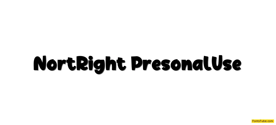 Nort Right Font